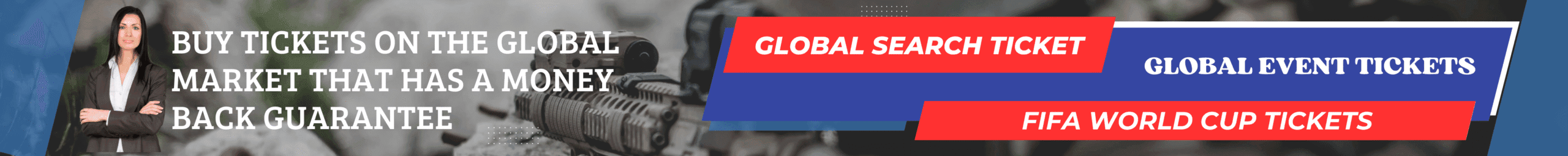 Search for event tickets on the global market with money back guarantee