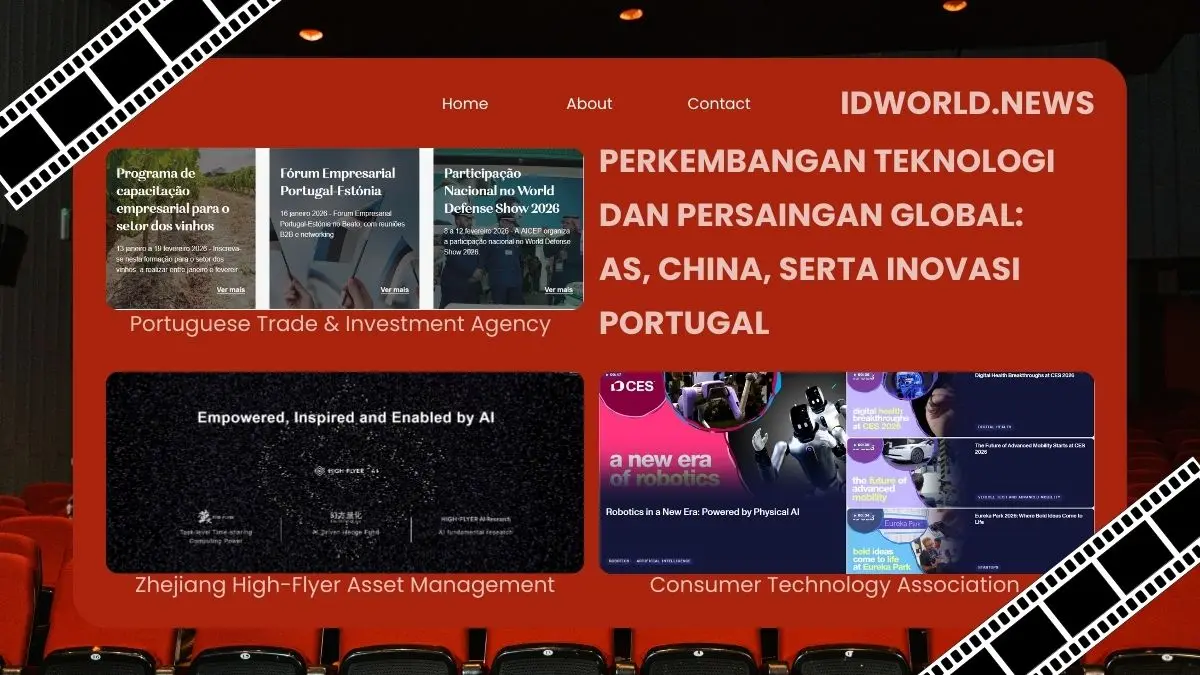 Technology 3 Perkembangan Teknologi Persaingan Global AS China Inovasi Portugal